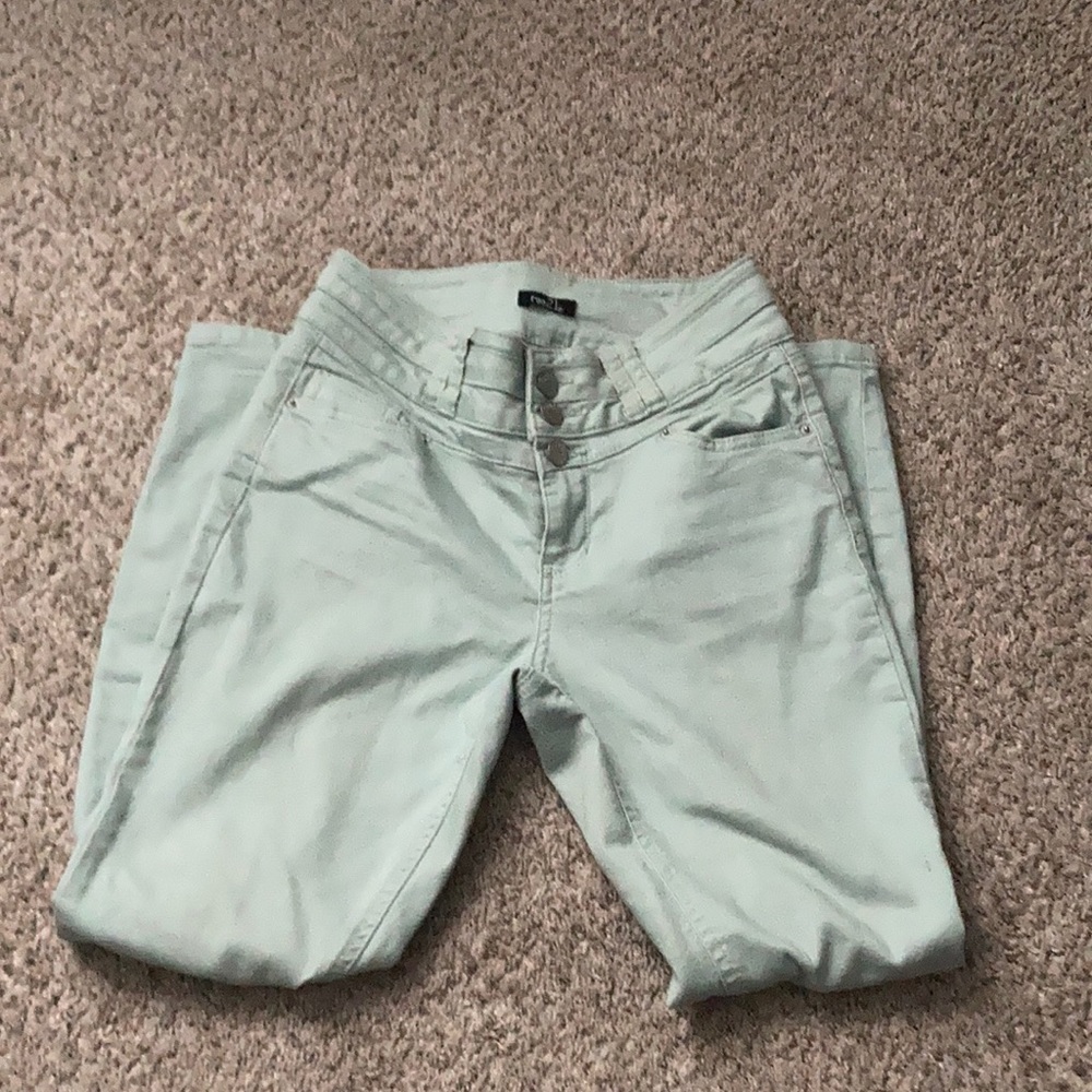 Mint Green Jeans